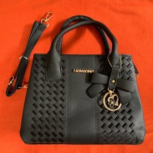 Black Quilted Purse